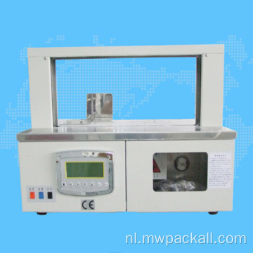 Table top papier tape banding machine / doos doos schrootbandje machine